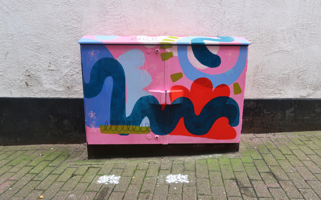 Everyday Street Furniture Turned into Works of Art in Newcastle-under-Lyme